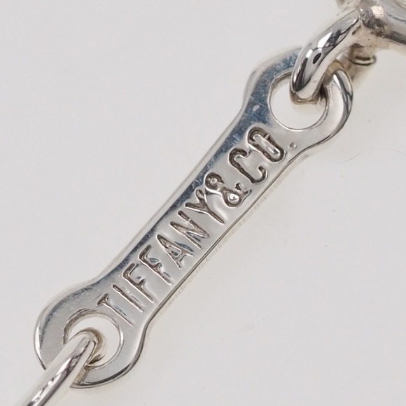 TIFFANY Small Cross Silver 925 Women's Necklace - Picture 6 of 9